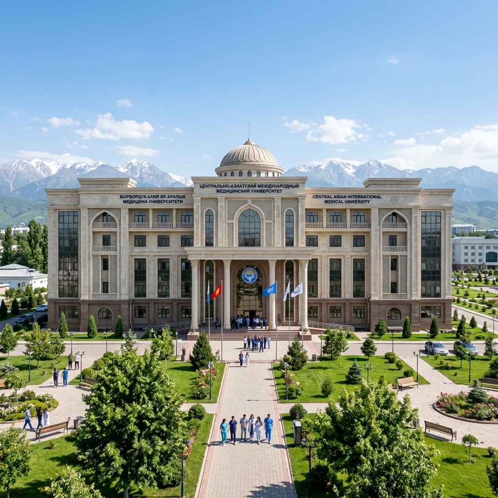Central Asian International Medical University (CAIMU) campus slide 1