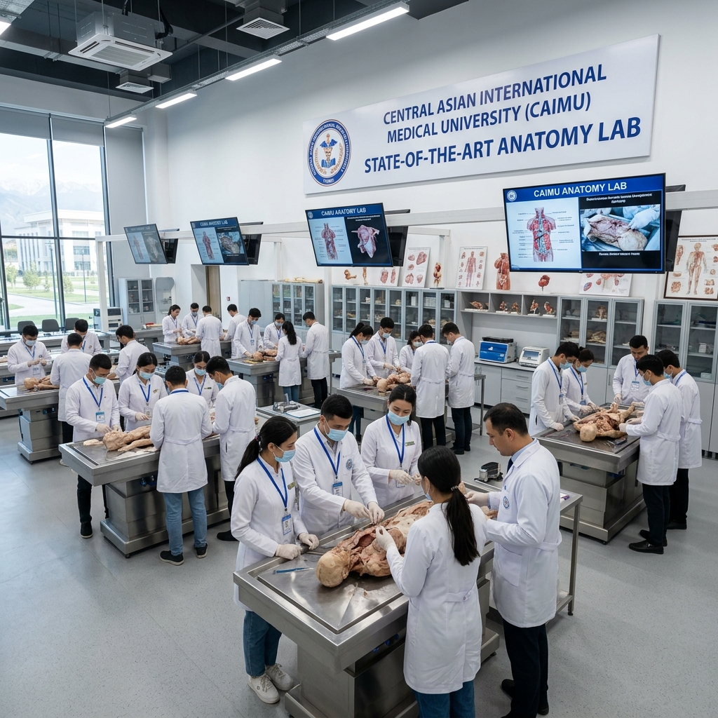 Central Asian International Medical University (CAIMU) campus slide 2