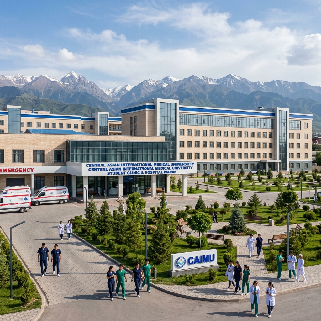 Central Asian International Medical University (CAIMU) campus slide 3