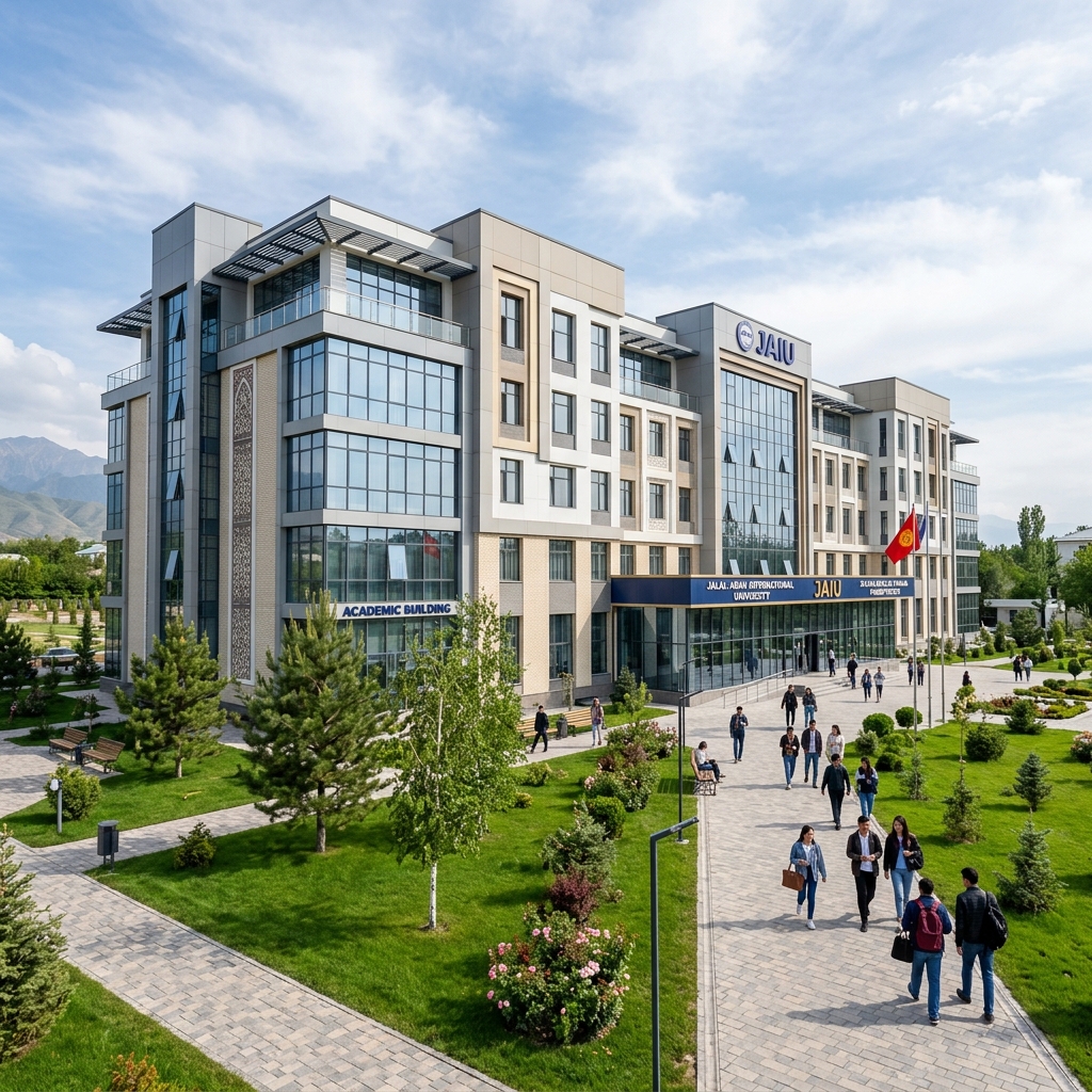 Jalal-Abad International University campus slide 1