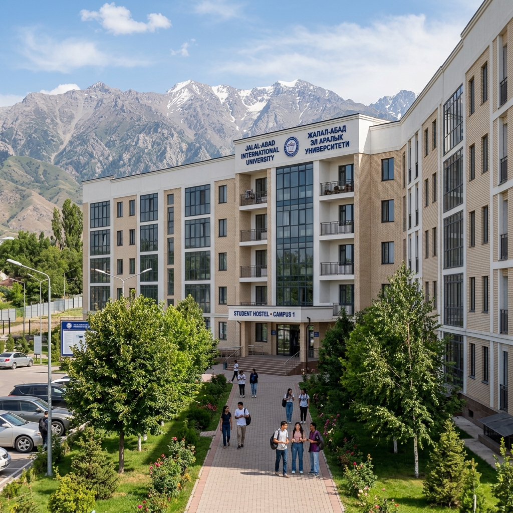 Jalal-Abad International University campus slide 3