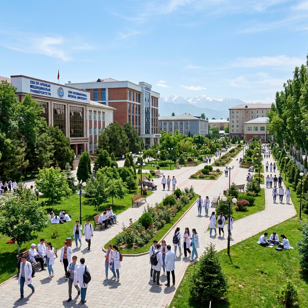 Osh International Medical University campus slide 3